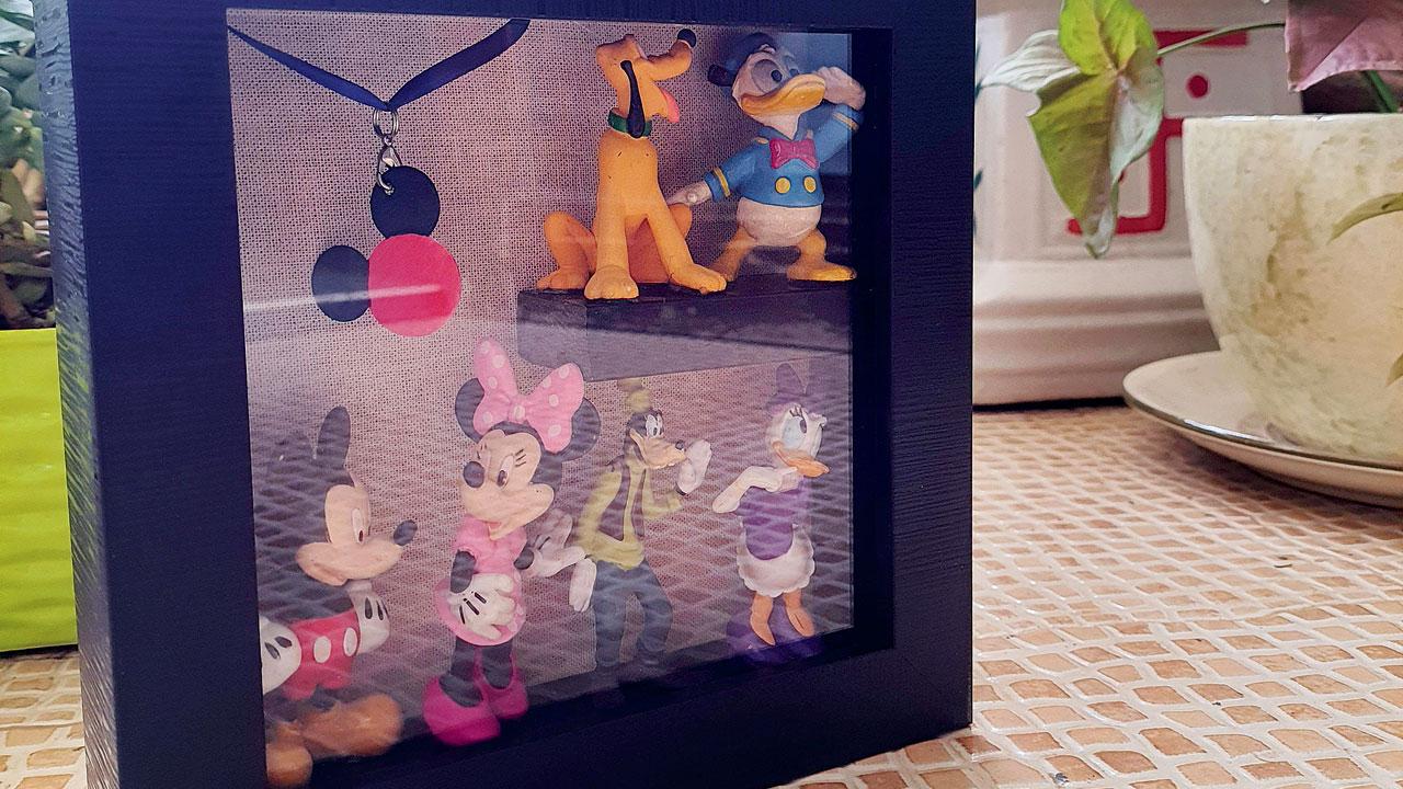 Niti Patel’s Disney shadow box