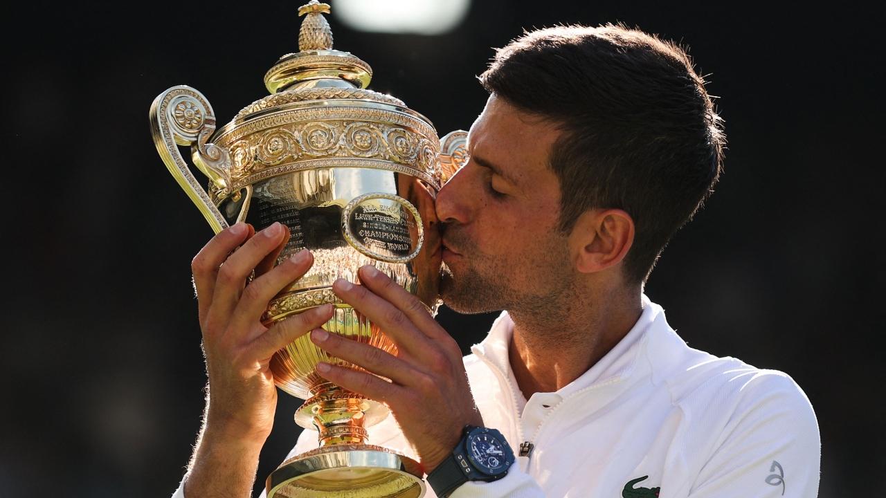 Djokovic has now won a total of 21 Grand Slams