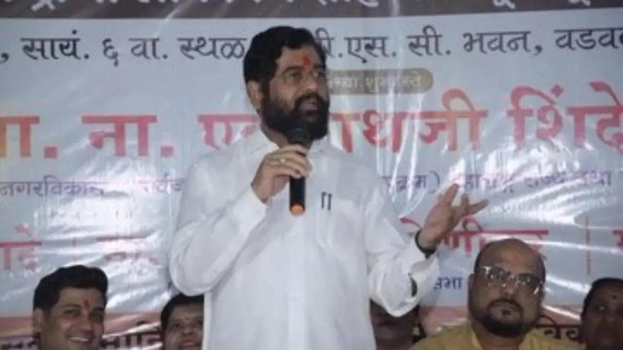 Eknath Shinde. File Pic