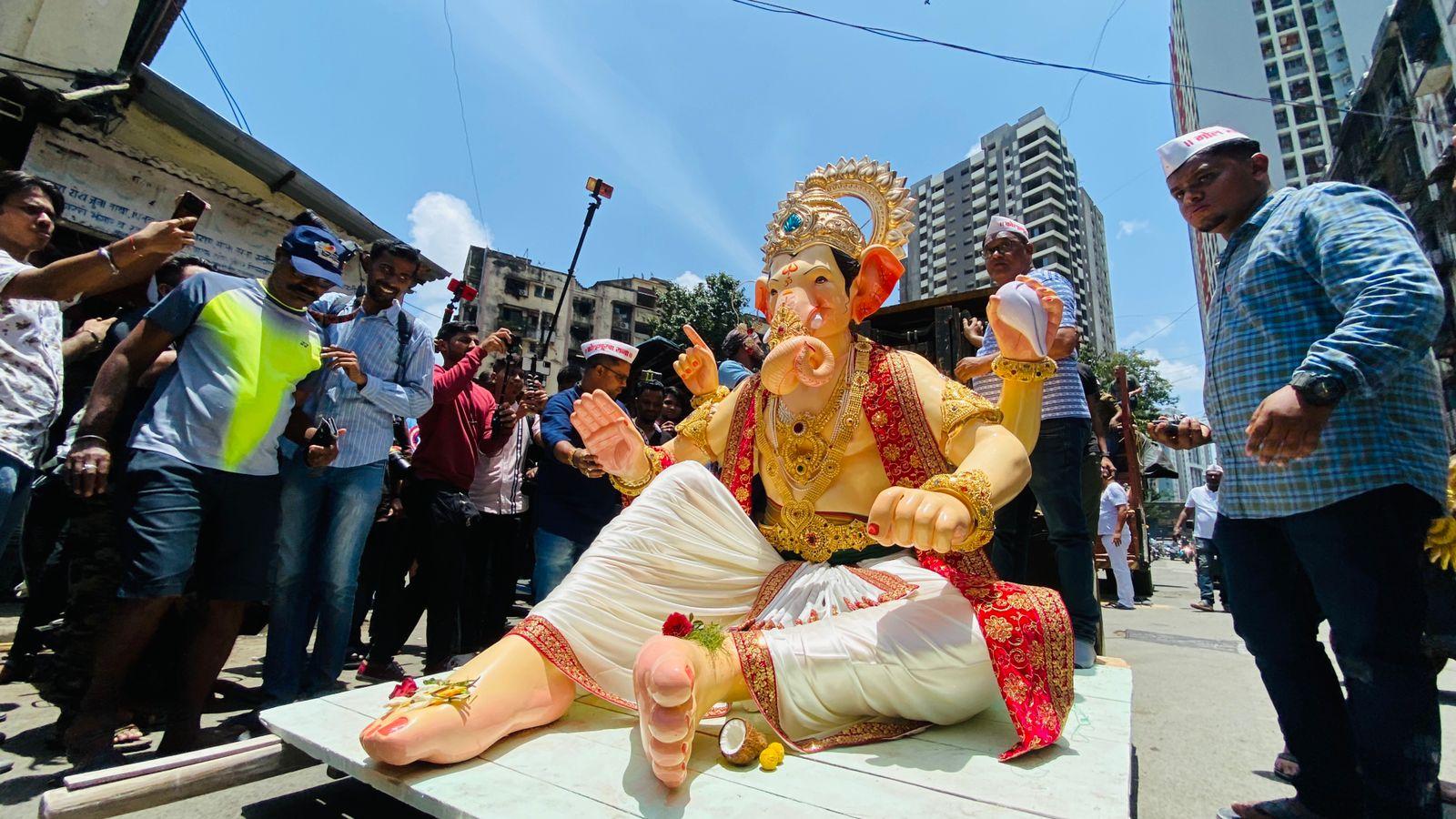 Due to these factors and the prevalence of infection, the Ganesh festival and other religious events had mostly remained low-key in the last two years.