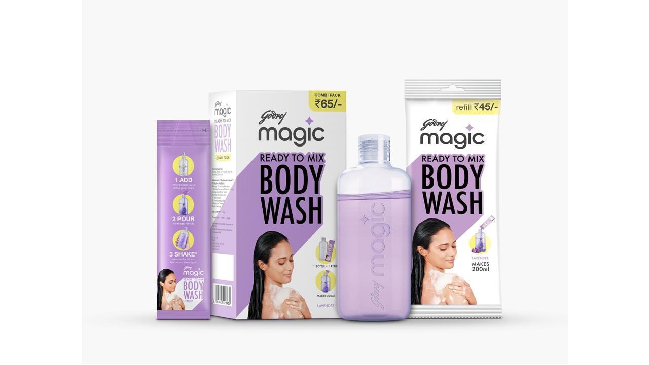 India Innovates First Ready-To-Mix Bathing Bodywash Solution – Godrej Magic Bodywash, Use Less Plastic And Energy 