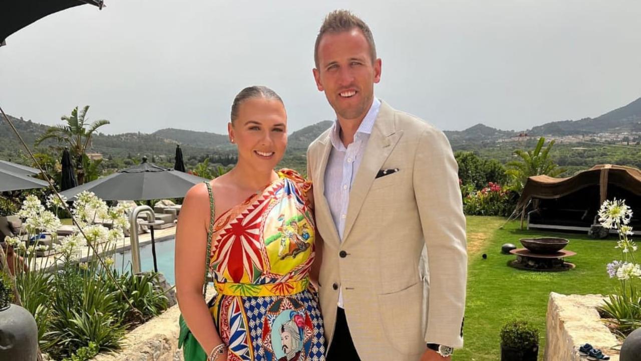 Harry's married to his childhood sweetheart Katie Goodland. The pair have three children together. Picture Courtesy/ Official Instagram account of Harry Kane