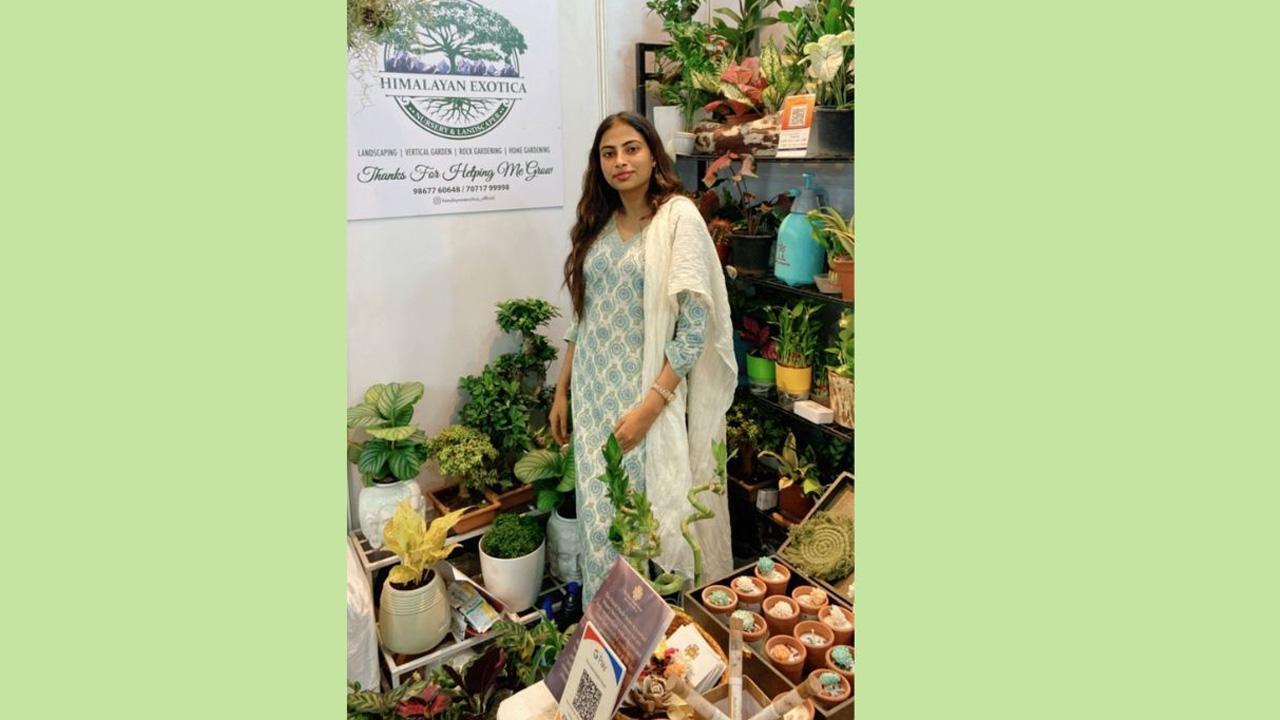 Pooja Tiwari, the founder of Himalayan Exotica started a new venture of environmental entrepreneurship