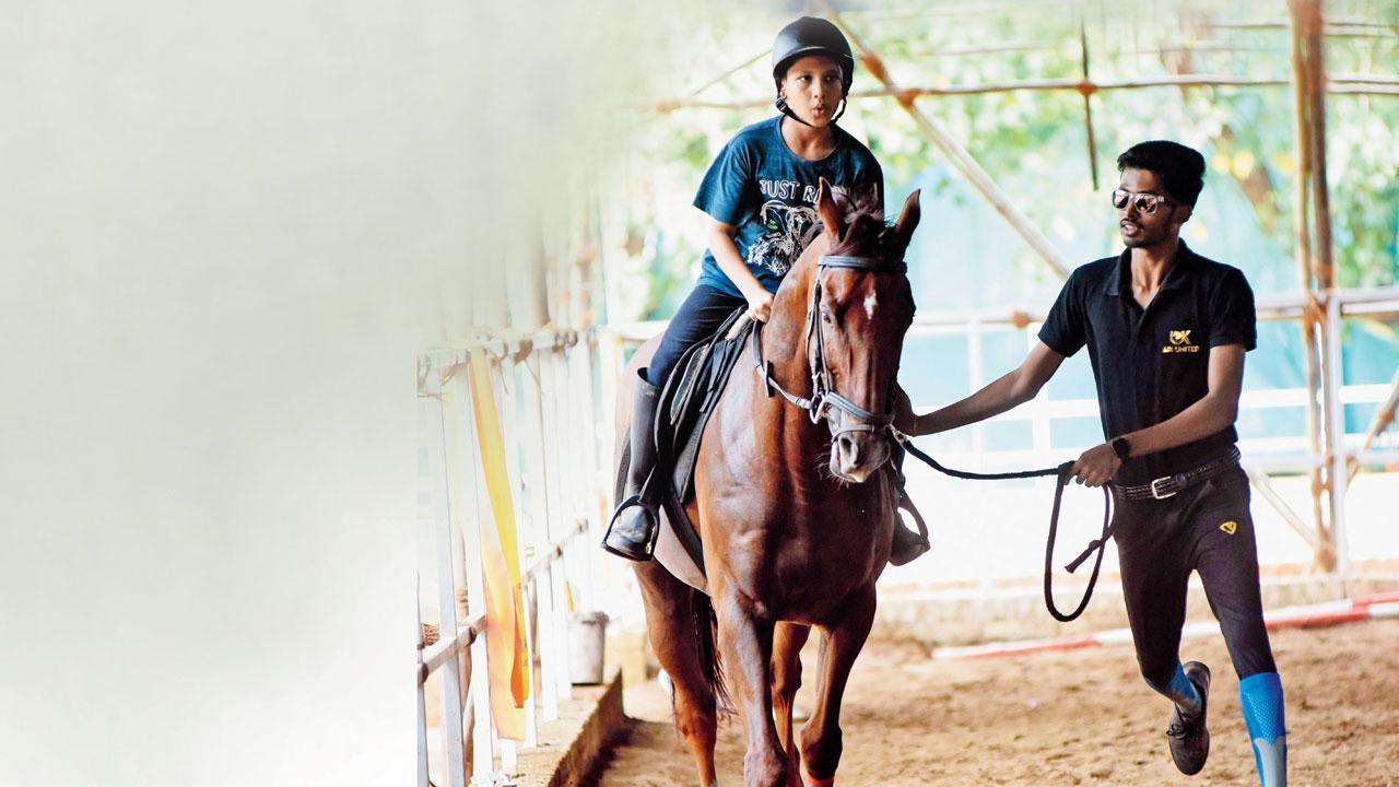 Malad’s Rathodi Village gets a new horse riding school