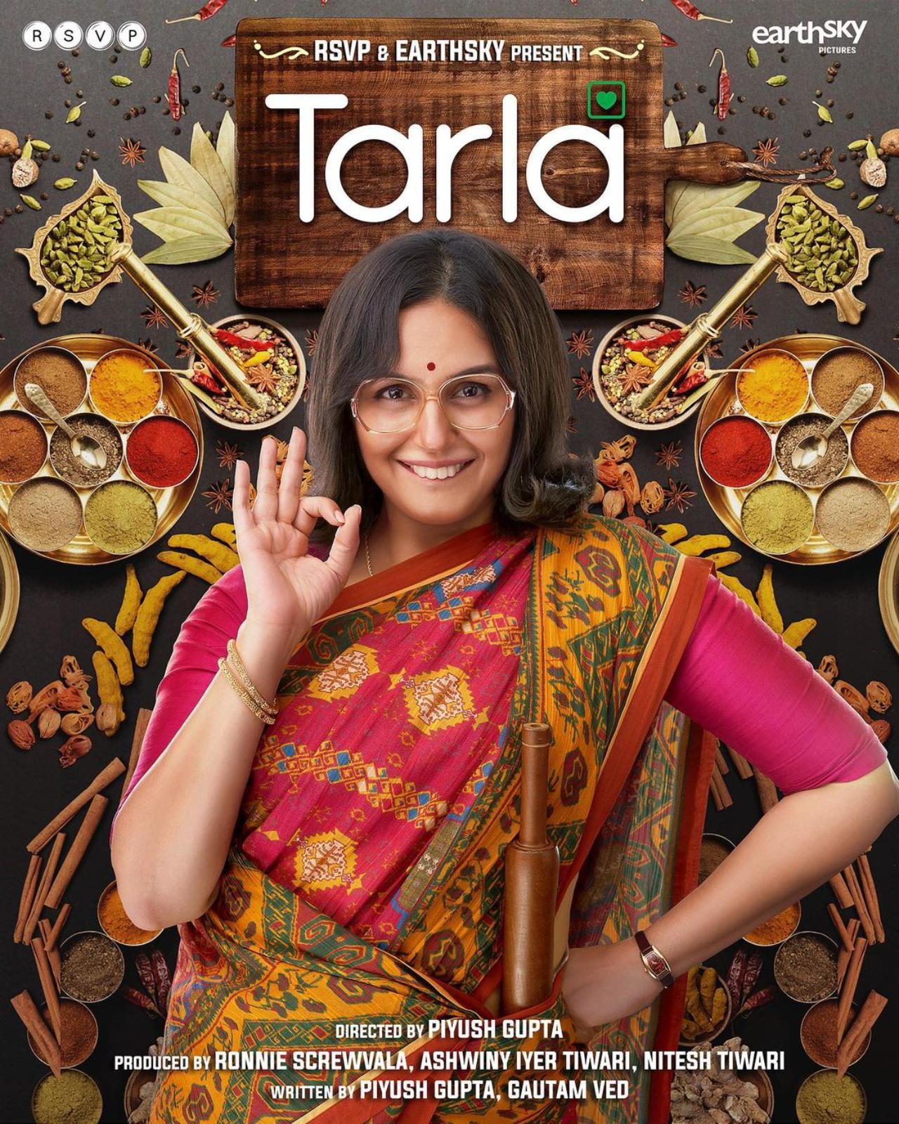 'Tarla'
The Gujarati home chef, who is credited with inspiring mothers to pack a Mexican wrap in their child’s lunch dabba and serve white sauce pasta and burritos at birthday parties, is soon to get a biopic that traces her incredible journey. Backed by director-producer couple Nitesh and Ashwiny Iyer Tiwari, helmed by Piyush Gupta, the film sees Huma Qureshi slip into the role of Dalal, endearing buck teeth and jet black bob in place.  