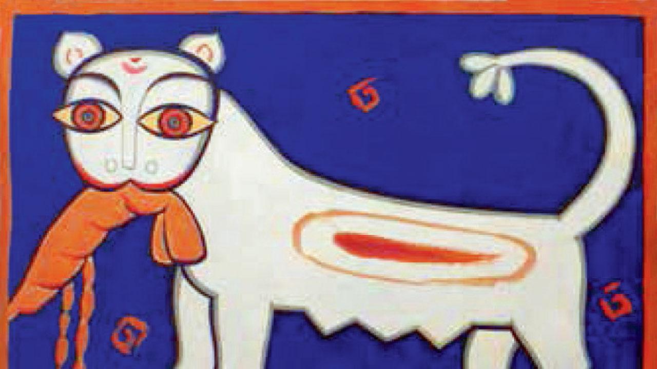 Artwork by Jamini Roy