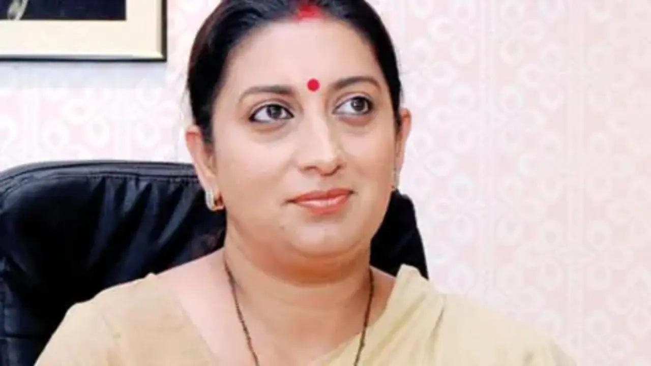 Union minister Smriti Irani sends legal notice to Congress leaders