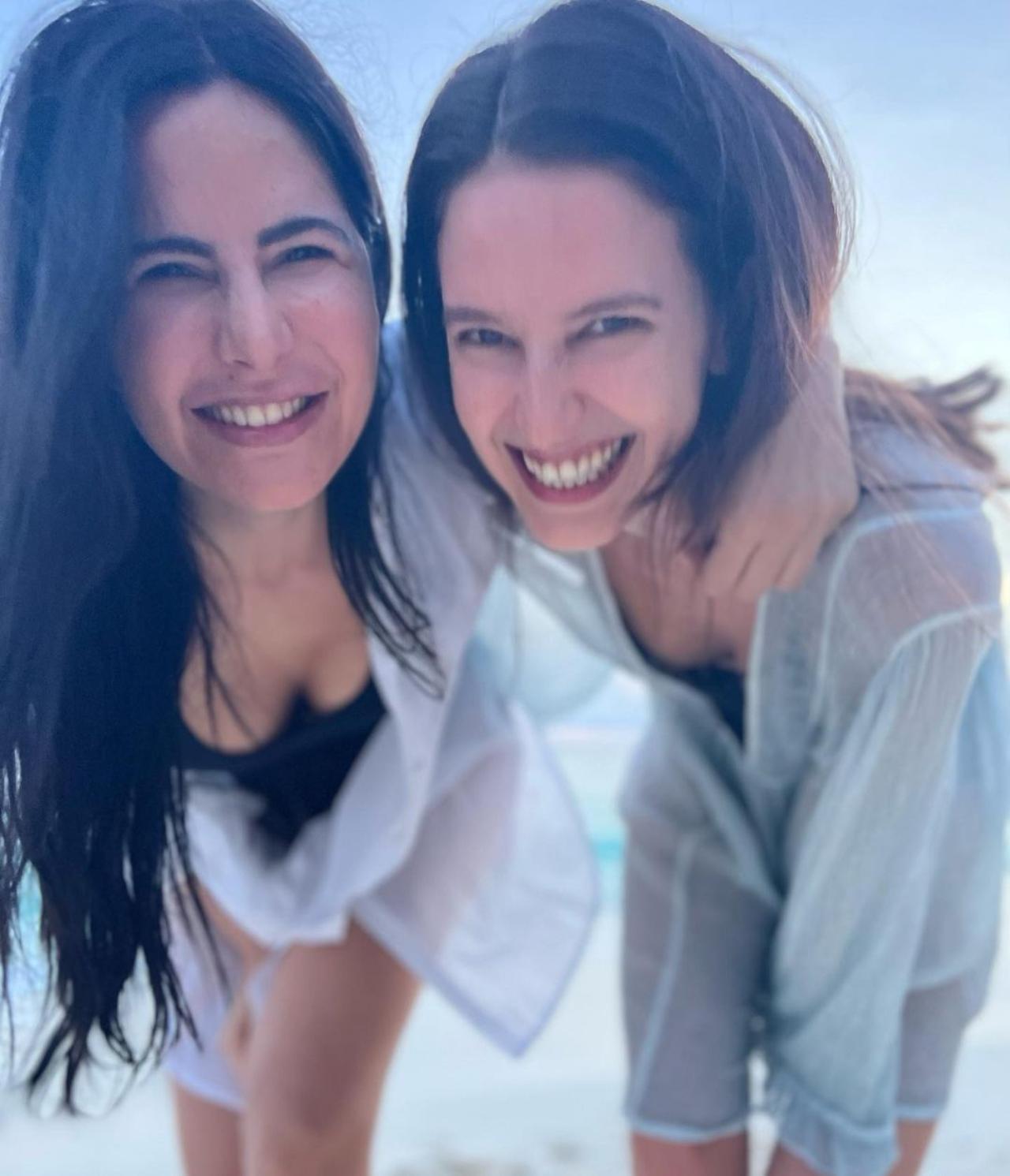 Katrina's sister Isabelle shared a happy picture on Instagram and wrote, 