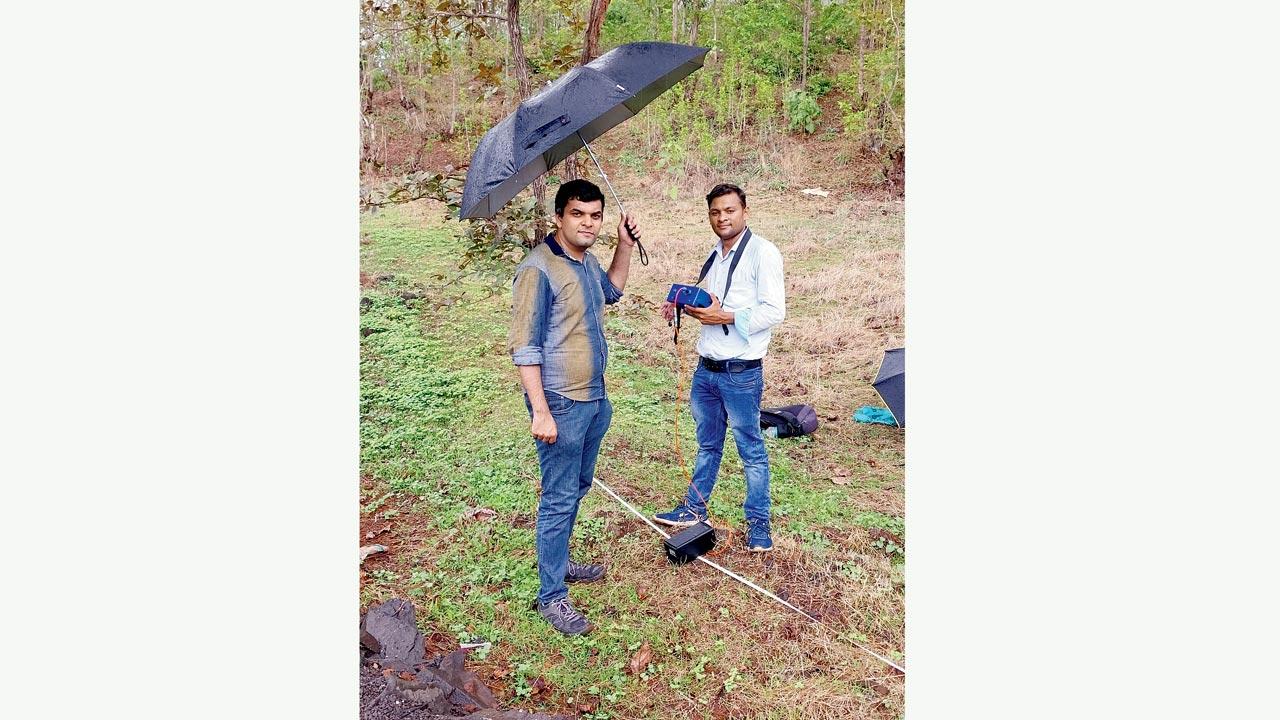 Soni seen conducting geophysical and UAV-based prospecting for groundwater exploration at Banda, Uttar Pradesh