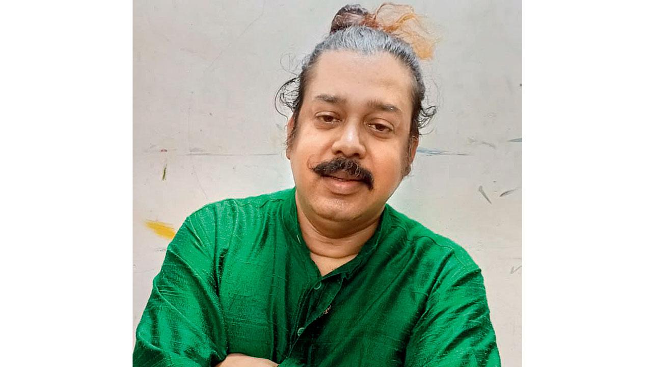 Manoj Das, the artist