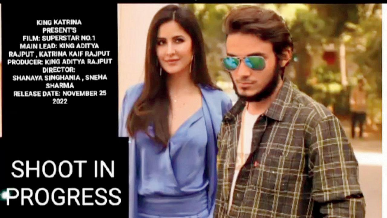 Singh also claimed he was doing a movie with Kaif and posted a picture from the ‘shooting’ site