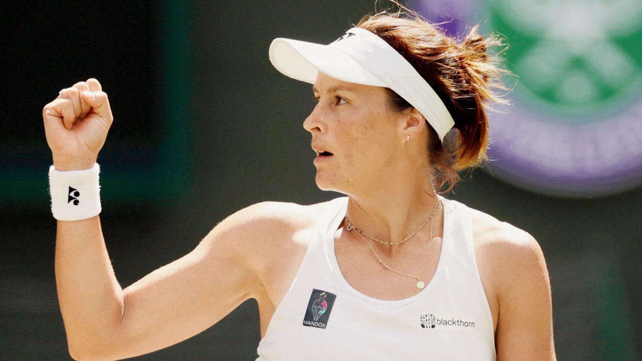 Wimbledon: Mum-of-two Tatjana Maria reaches first Grand Slam quarters at 34