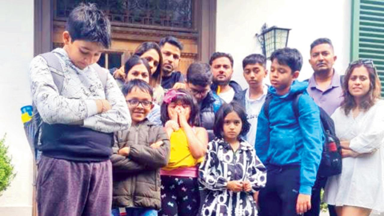 Mehta’s family was stranded at Mumbai airport on Saturday morning