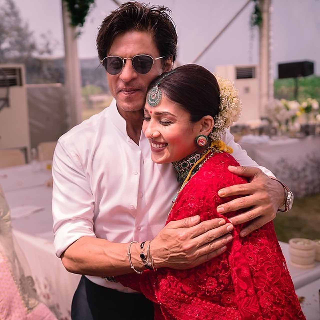 Nayanthara will soon be making her Bollywood debut with the upcoming film Jawan. The film also stars Shah Rukh Khan in the lead. Her Jawan co-star and director Atlee were also present at the wedding. Vignesh shared a picture of Khan hugging Nayanthara after the wedding ceremony. 