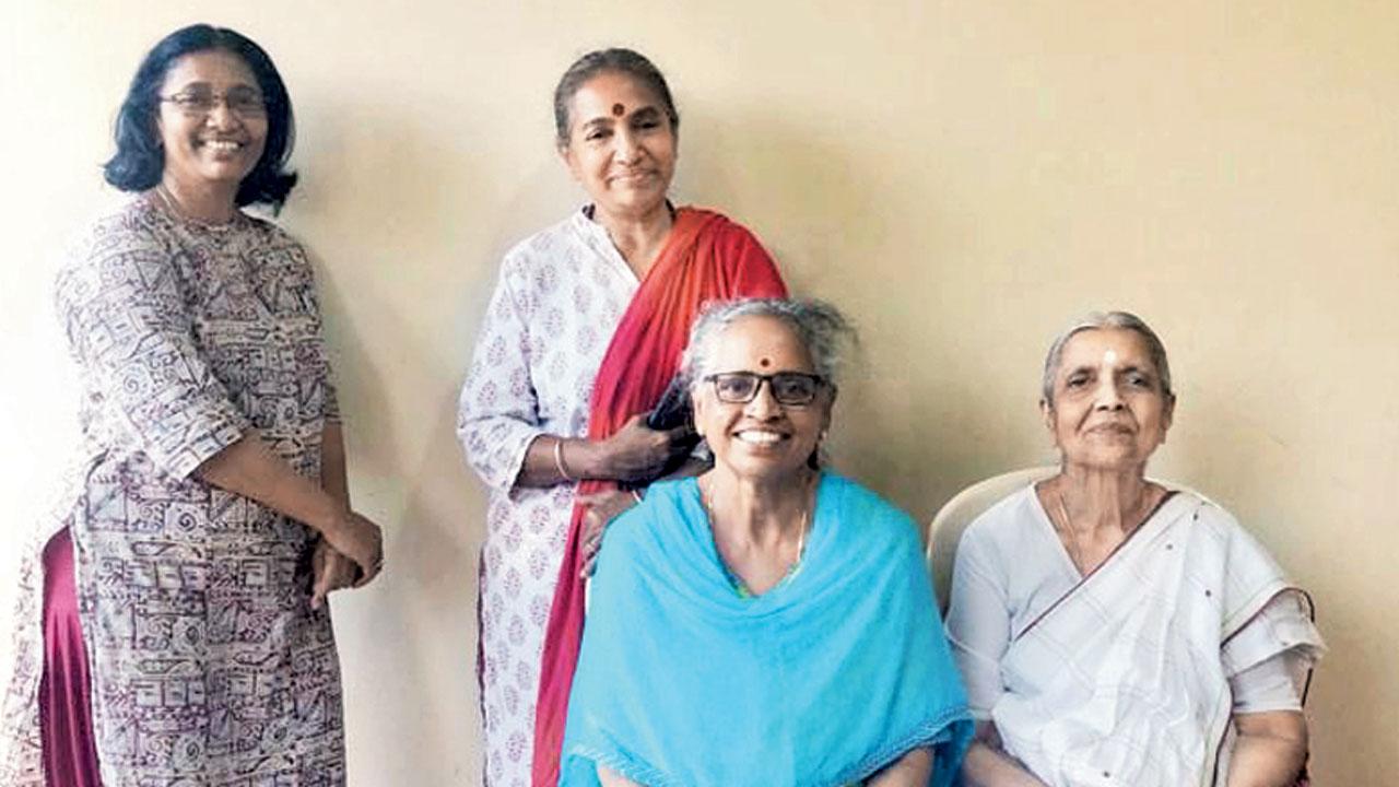 Radha Ramakrishnan, Valli Natarajan, Shyamala Selvaraj and CV Jayalakshmi