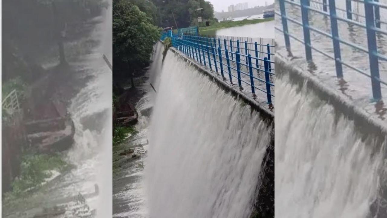 Mumbai rains LIVE updates: Powai Lake overflows amid heavy rainfall