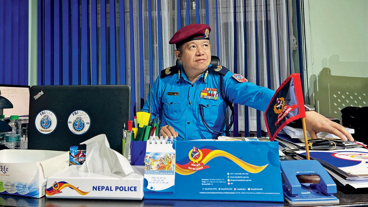 DIG Tek Prasad Rai, information officer, Nepal police