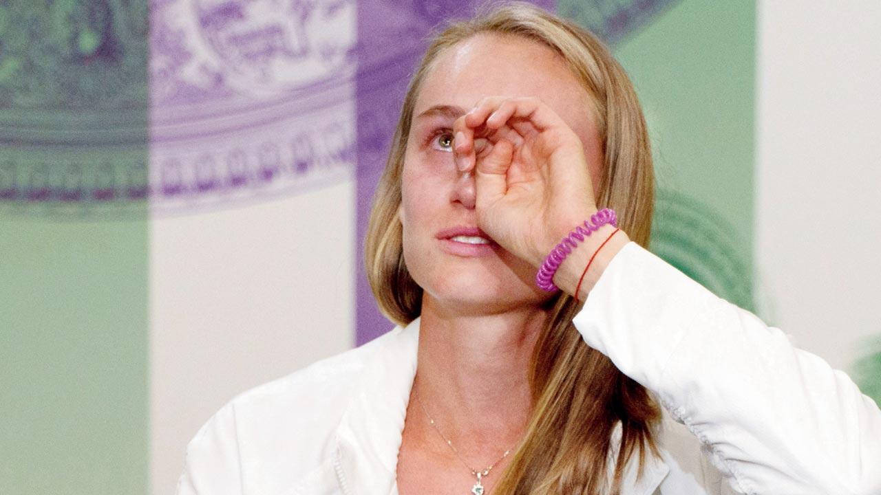 Wimbledon: Tearful Rybakina shrugs off Russia questions after win
