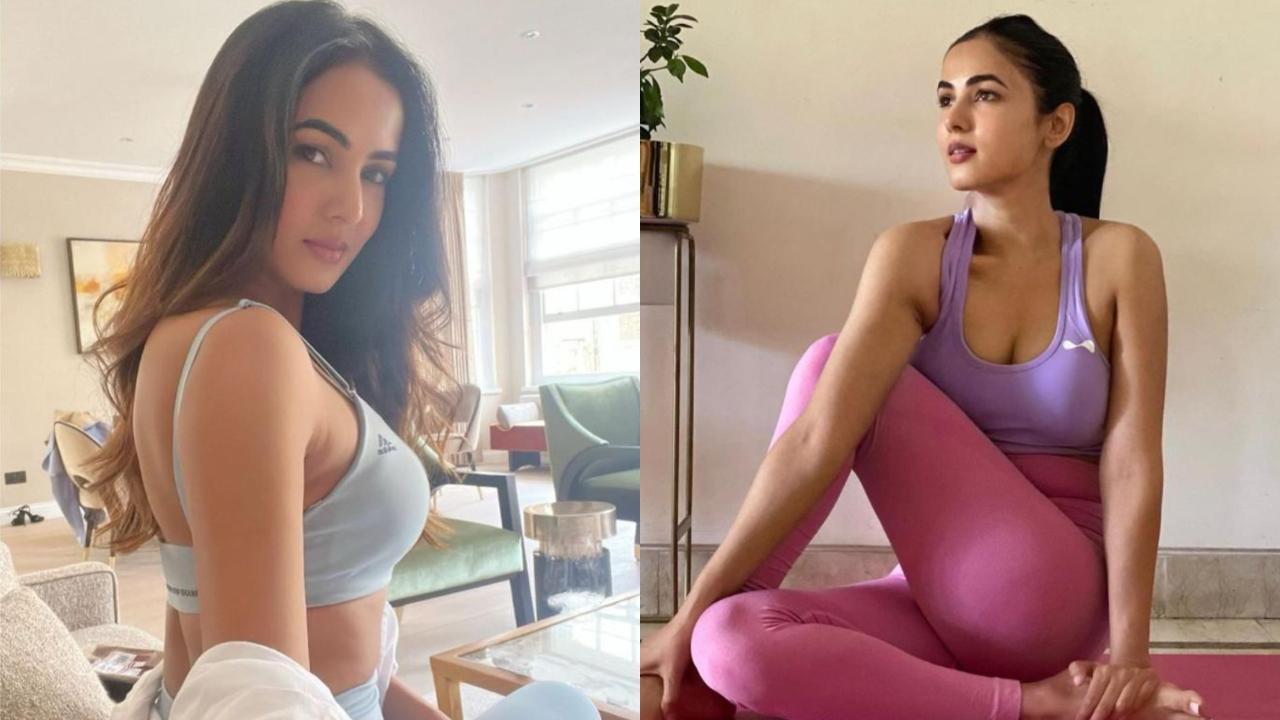 5 times Sonal Chauhan made working out look sexy with her outfits!