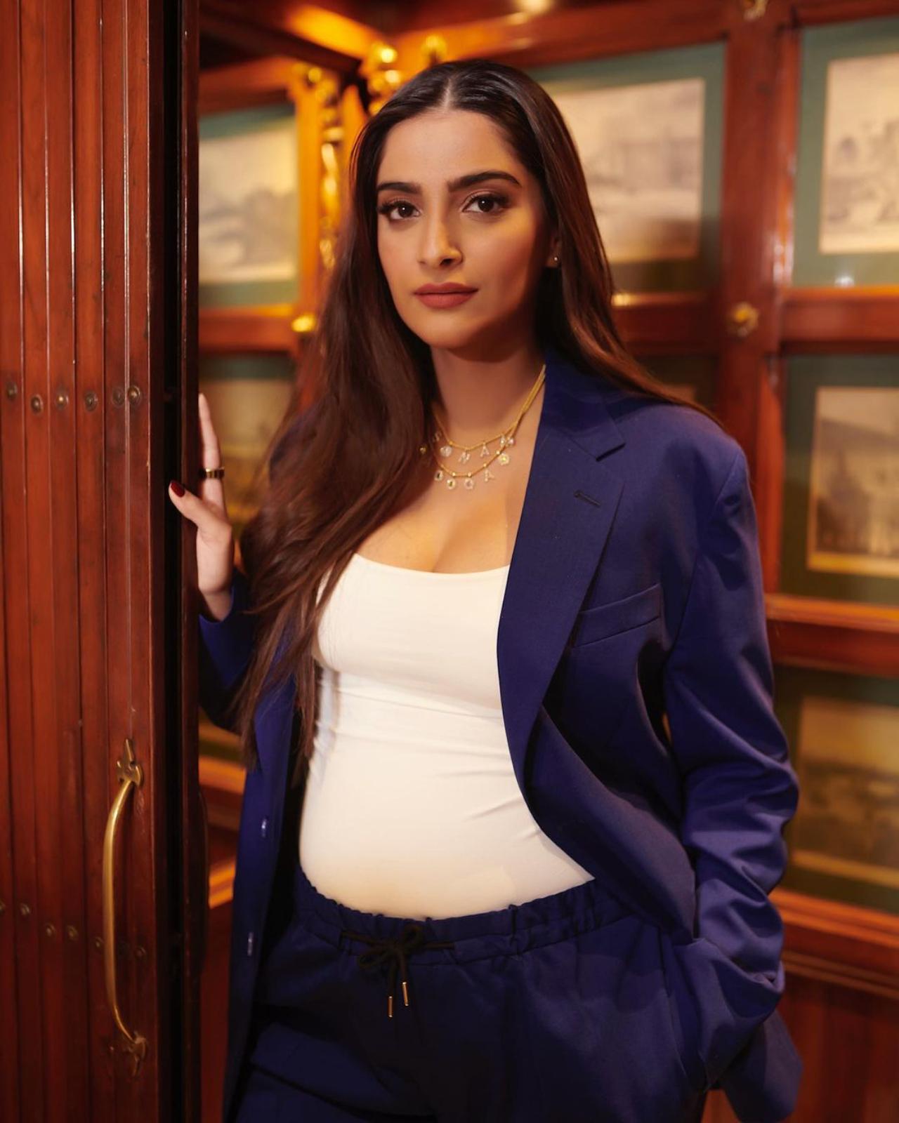Earlier this year, Sonam announced her pregnancy on Instagram as she wrote: 