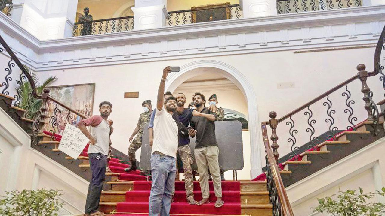 Calm returns to Sri Lanka though troops patrol the streets