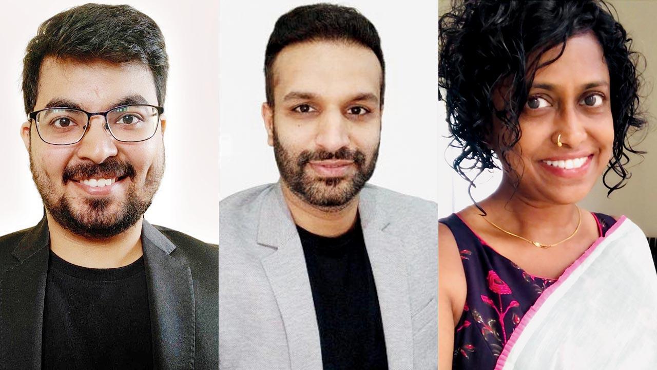 Shantanu Jain, Ankur Jhaveri and Jyothsna Yallapali