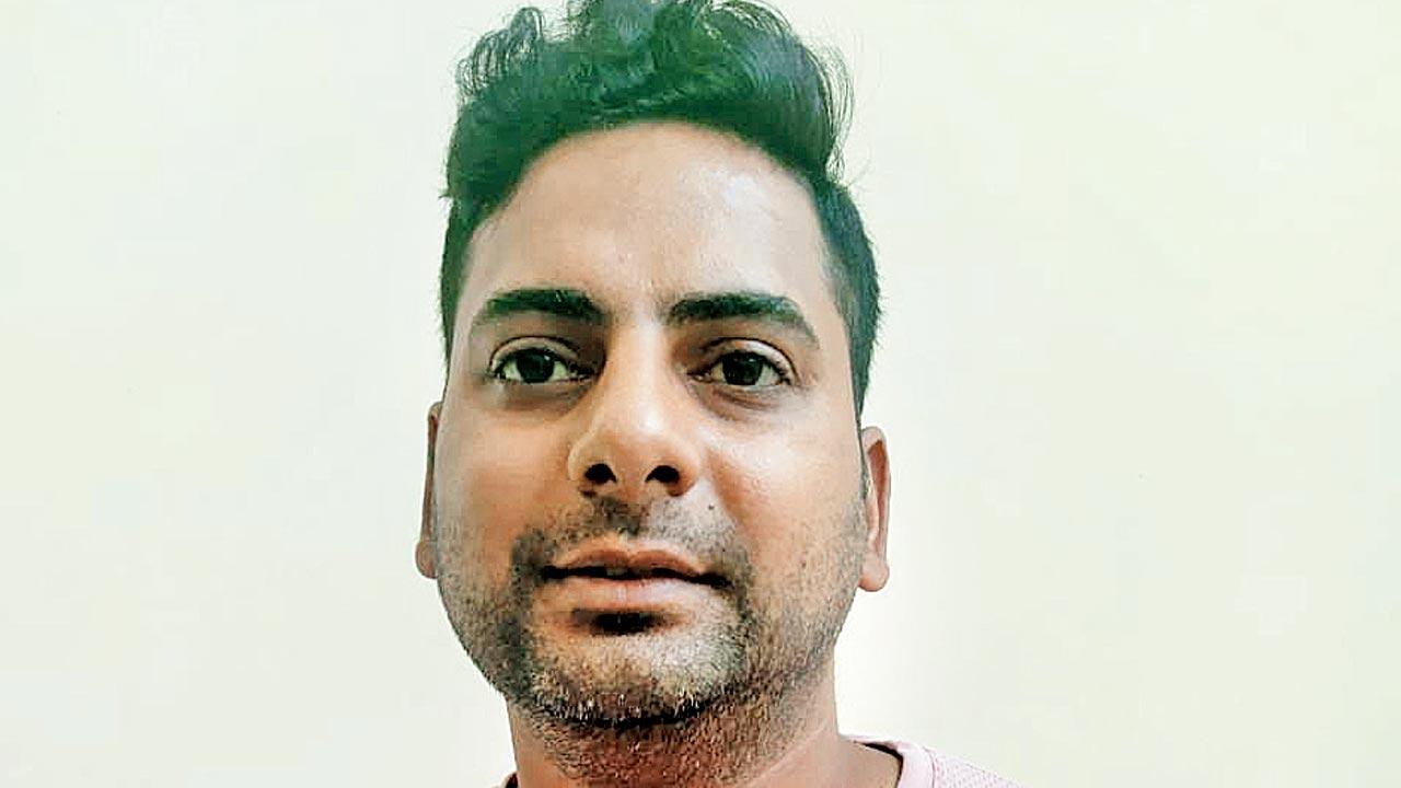 Nitin Malik, who was arrested in Mumbai by the Odisha police