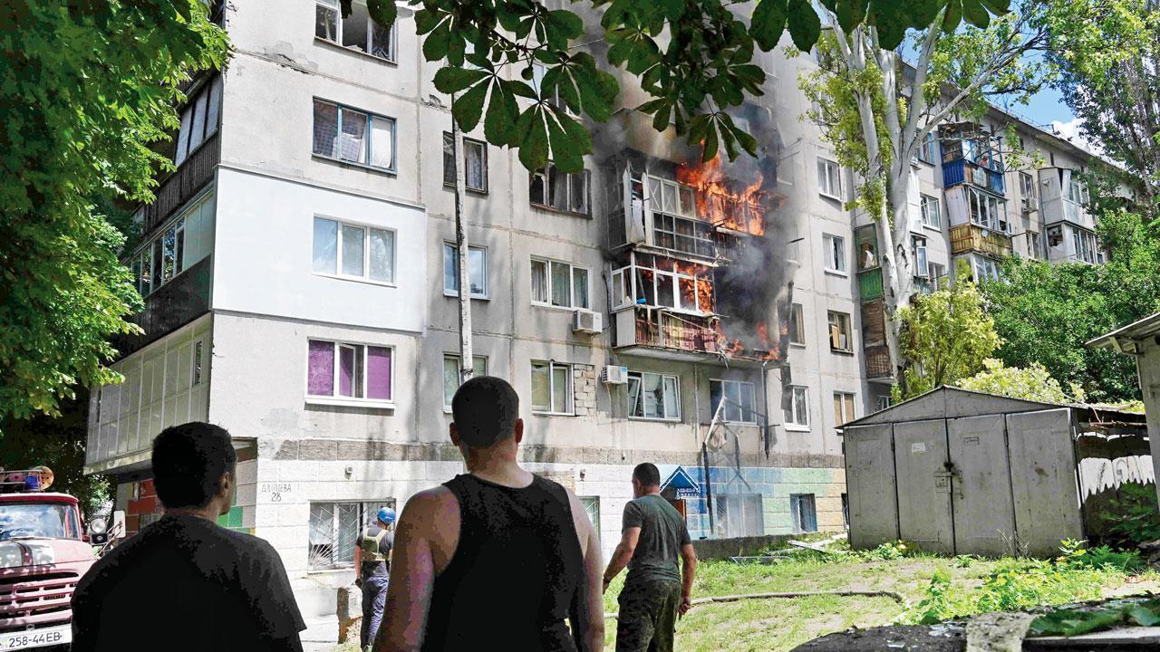 Russia continues to bombard cities across Ukraine