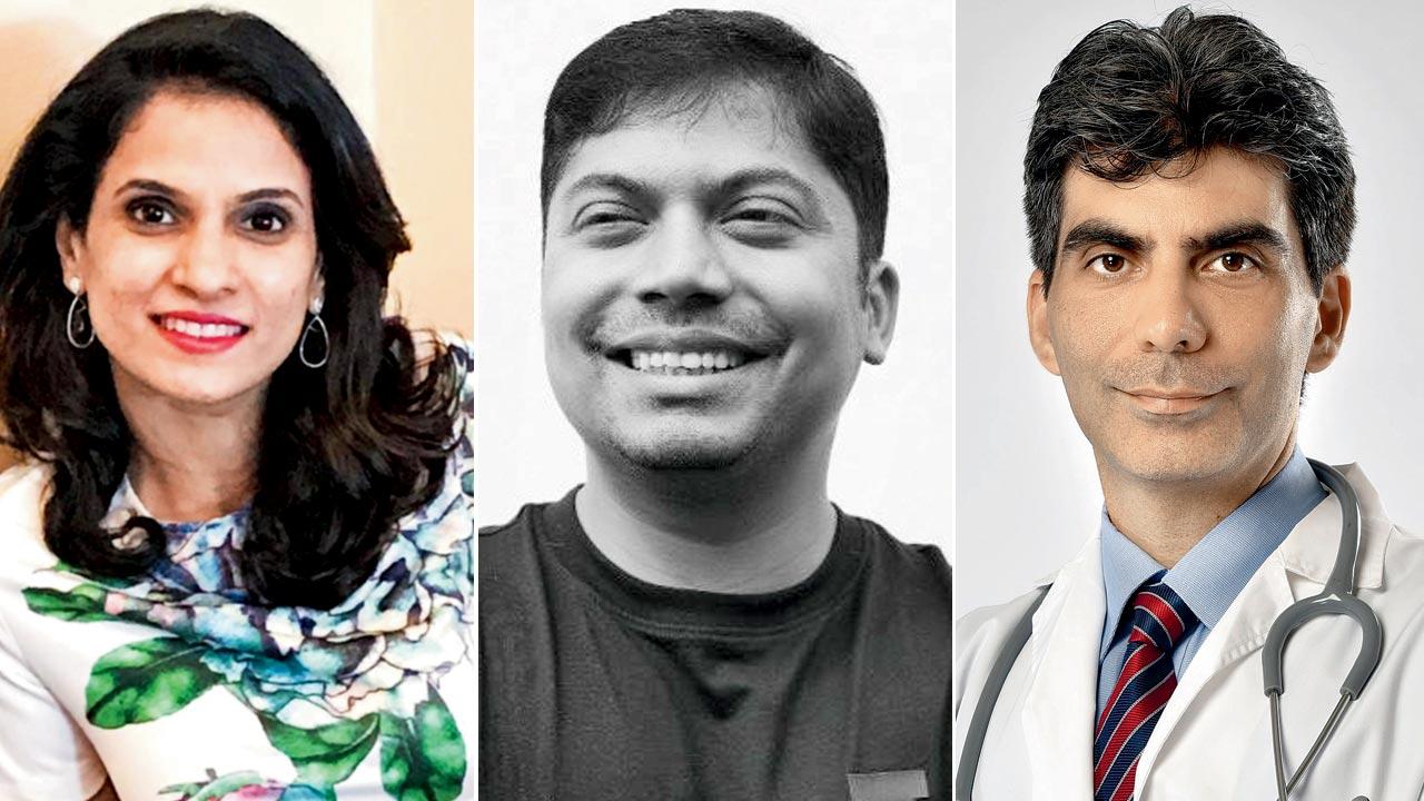 Tulip Rodriguez, Mohit Kumar and Dr Aashish Contractor