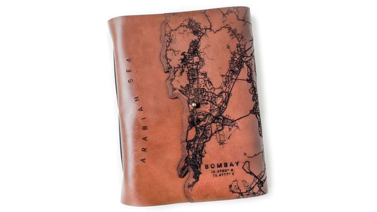 My city, my words: Check out this Bombay map journal by The Black Canvas