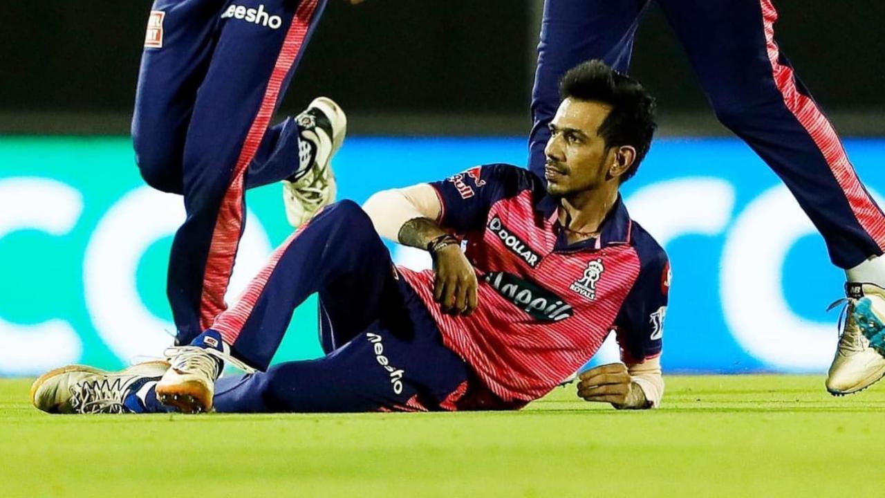 Yuzvendra Chahal's 'that' pose which became famous amongst the netizens