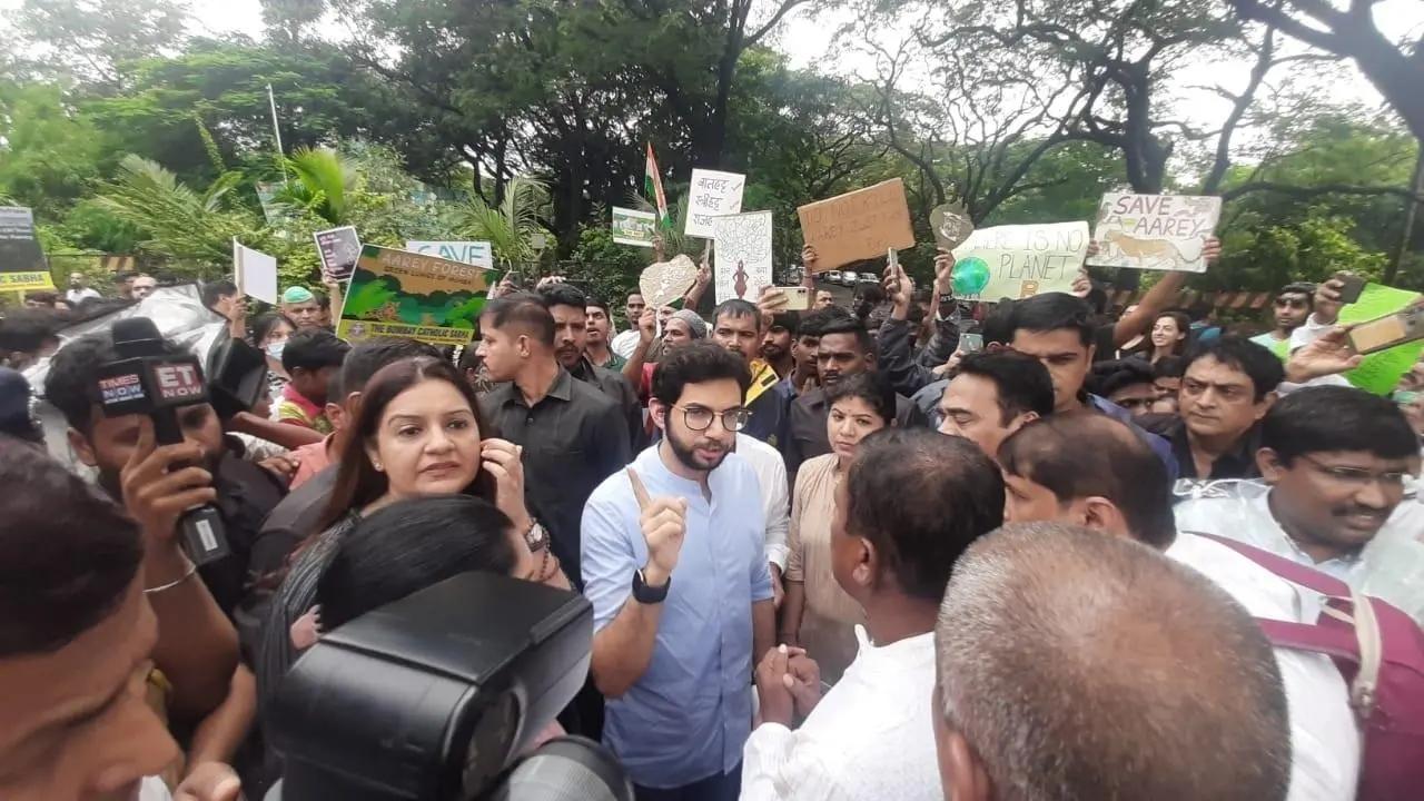 NCPCR seeks FIR against Shiv Sena leader Aaditya Thackeray for allegedly using children in 'Save Aarey' protest