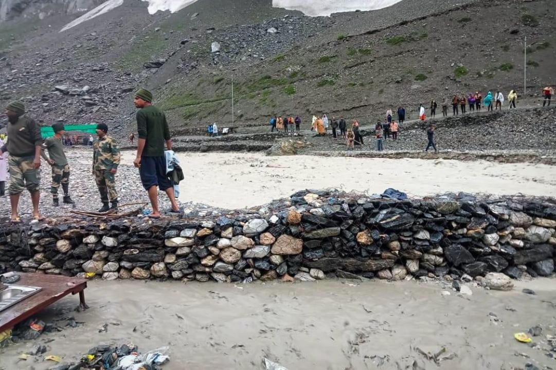 BREAKING: At least 10 killed in cloudburst near Amarnath cave