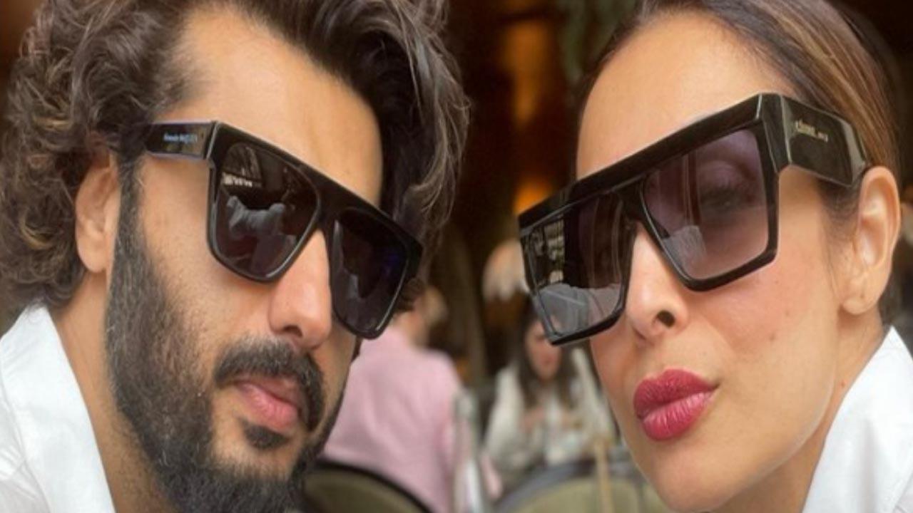 Malaika Arora shares an adorable video featuring Arjun Kapoor in this romantic weather