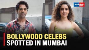 Rajkummar Rao, Sanya Malhotra And Other B-Town Celebs Spotted In Mumbai