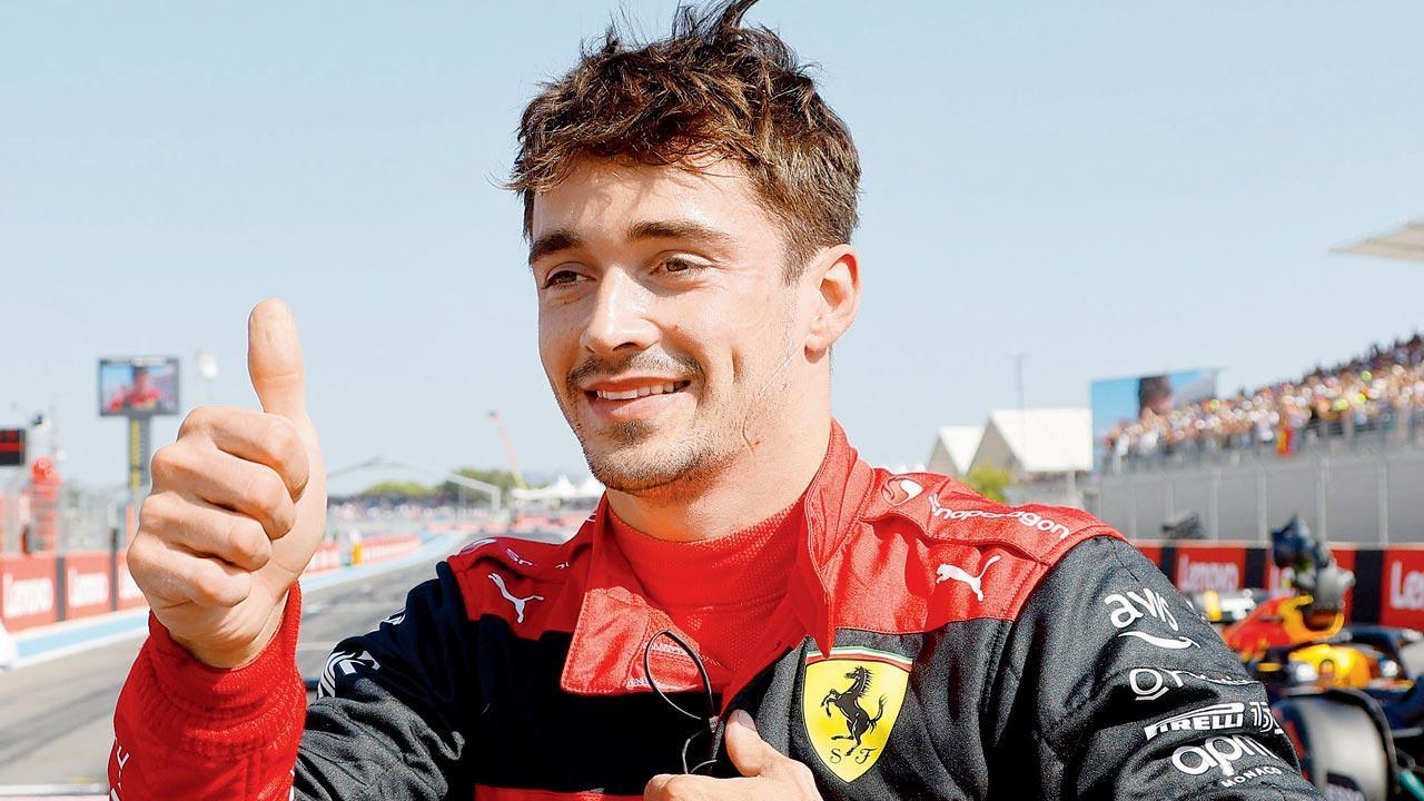 Charles Leclerc takes French Grand Prix pole position
