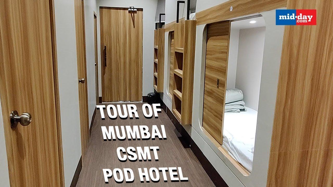 Tour Of Mumbai CSMT Pod Hotel