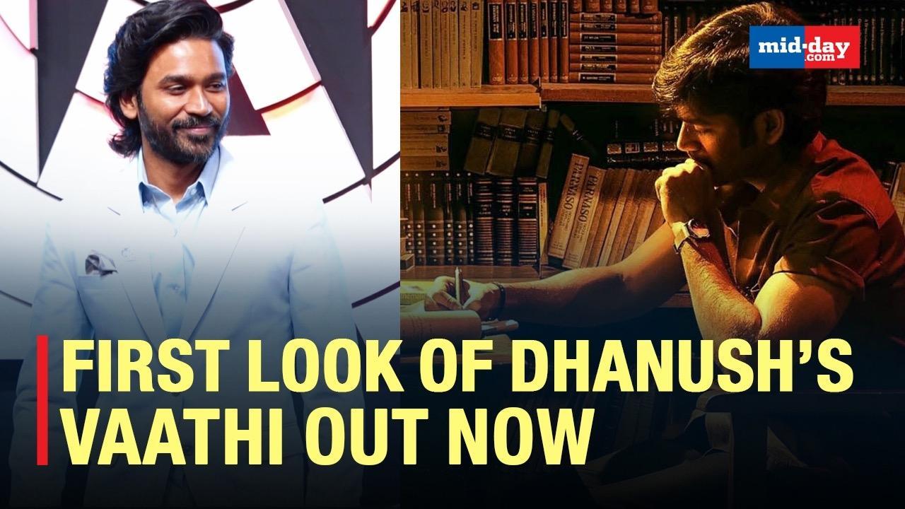 After Russo Brothers' The Gray Man, The First Look Of Dhanush’s Vaathi Is OUT