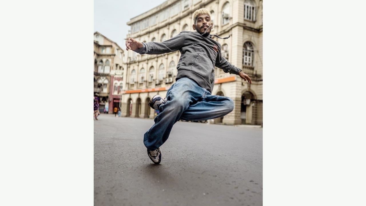 Bboy Tornado aka Ramesh Yadav. Pic Courtesy/Akash Singh