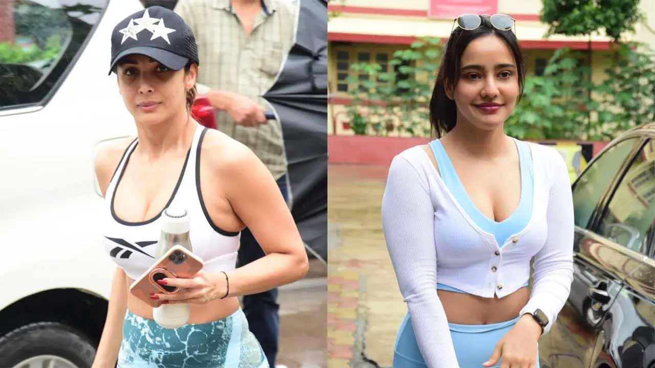 Mumbai rains can't stop Malaika Arora and Neha Sharma from hitting the gym
Malaika Arora and Neha Sharma are the fitness freaks of Tinsel Town and even the Mumbai monsoon can't stop them from hitting the gym and giving fitness goals to fans. All Pictures Courtesy: Yogen Shah. View all photos here