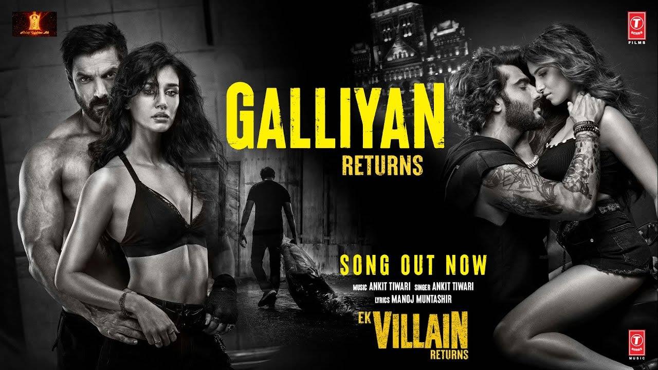The song 'Galliyan Returns' from 'Ek Villain Returns' will make you nostalgic and also taking care of the melody. Galliyan, the chart-busting number that has remained culturally relevant eight years later too, will be making a comeback in Ek Villain Returns as 'Galliyan Returns'. Read the full story here