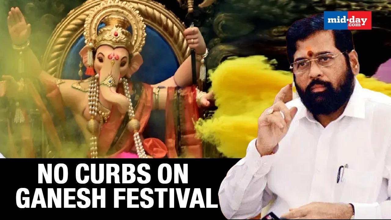 No Curbs on Ganesh festival, other religious events: CM Eknath Shinde