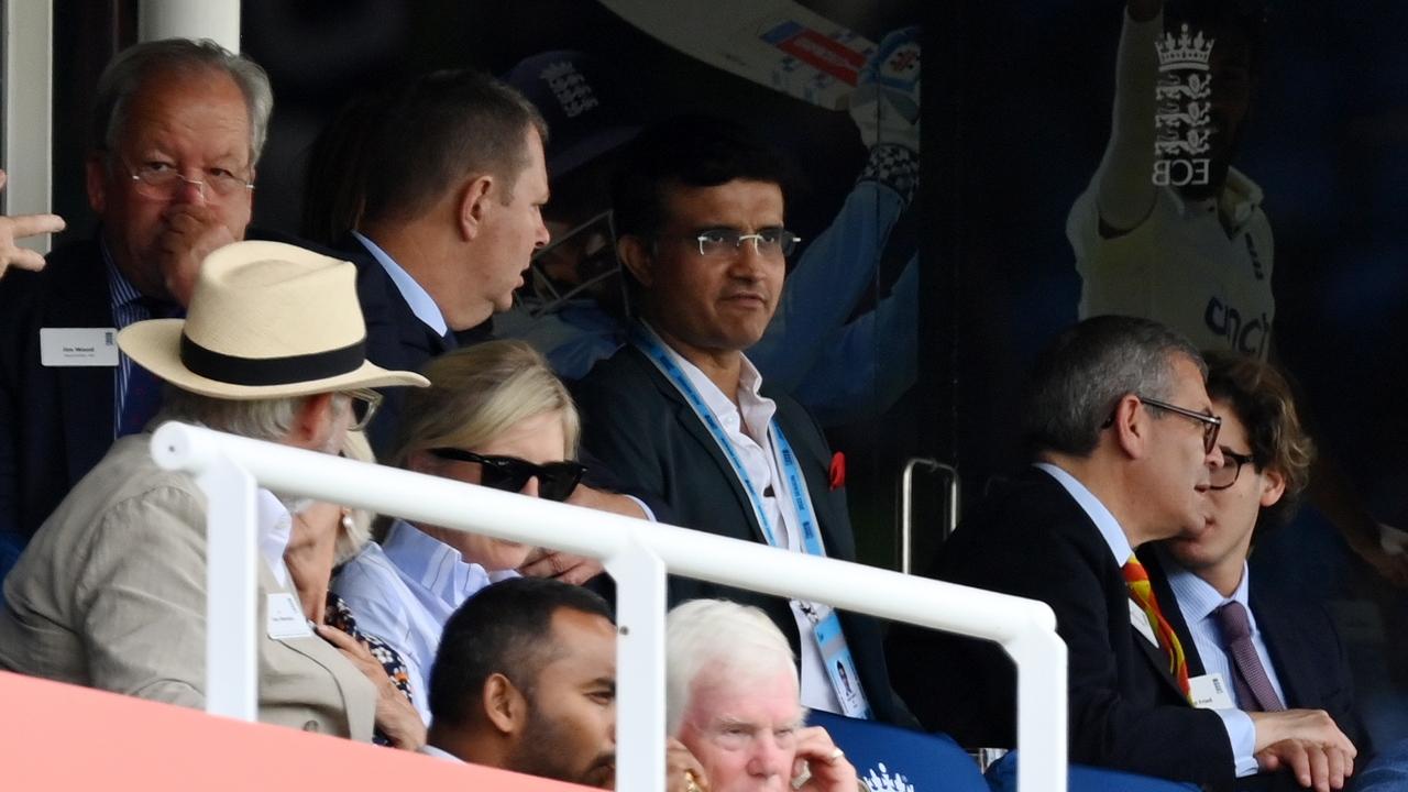 BCCI president Sourav Ganguly also showcased his dapper appearance in a suit