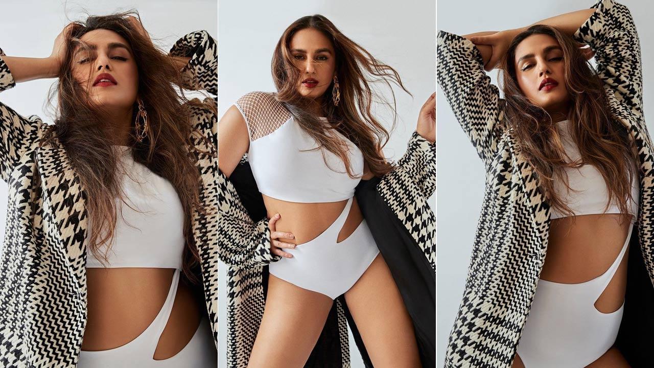 Huma Qureshi celebrates her birthday month with pictures in a white swimsuit