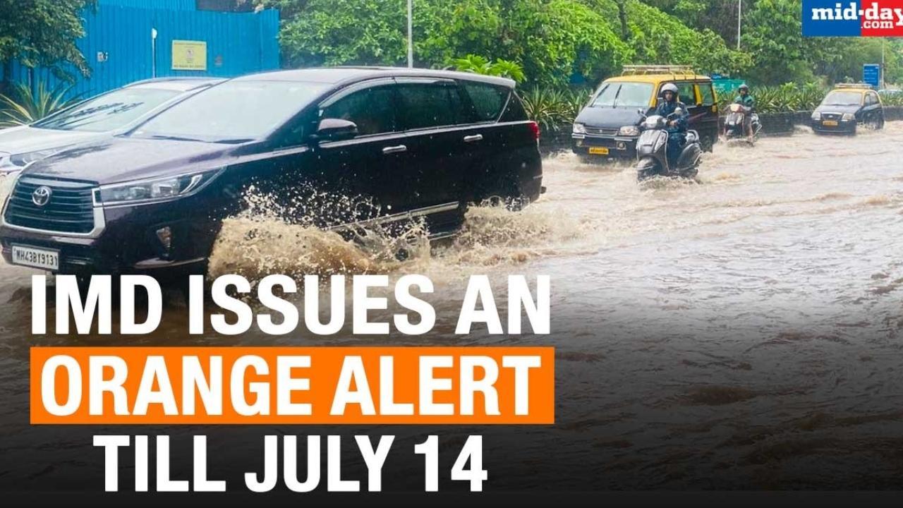 Mumbai rains: IMD Issues An Orange Alert For Mumbai And Thane Till July 14