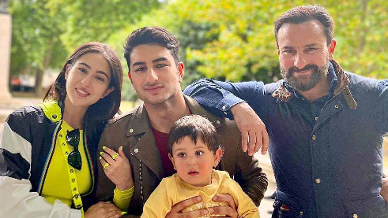 Sara Ali Khan, Ibrahim Ali Khan enjoy 'park day' with Jeh Baba; see post