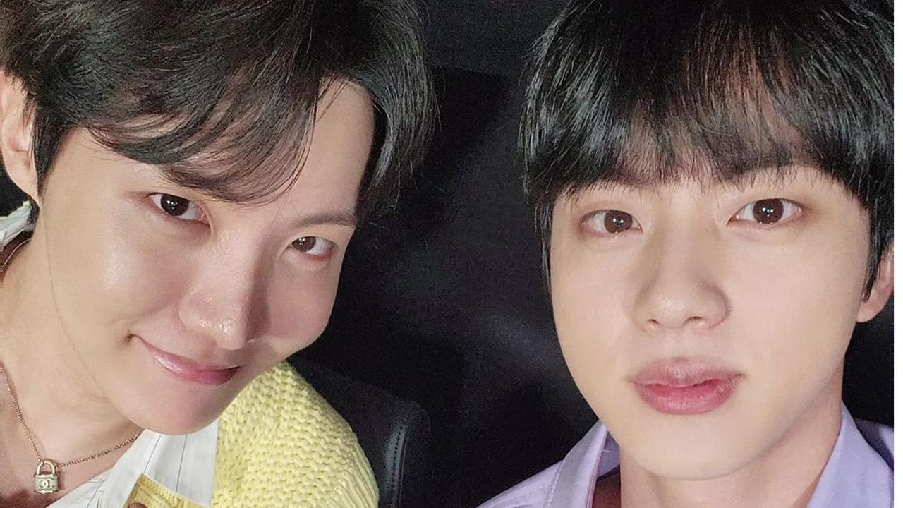 BTS's J-Hope leaves for Lollapalooza, Jin flaunts his tennis skills