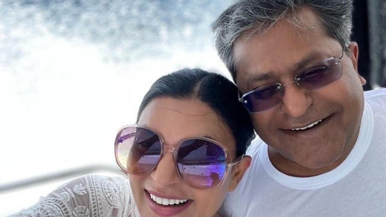 Lalit Modi shares pictures with Sushmita Sen, calls her 'my better half'