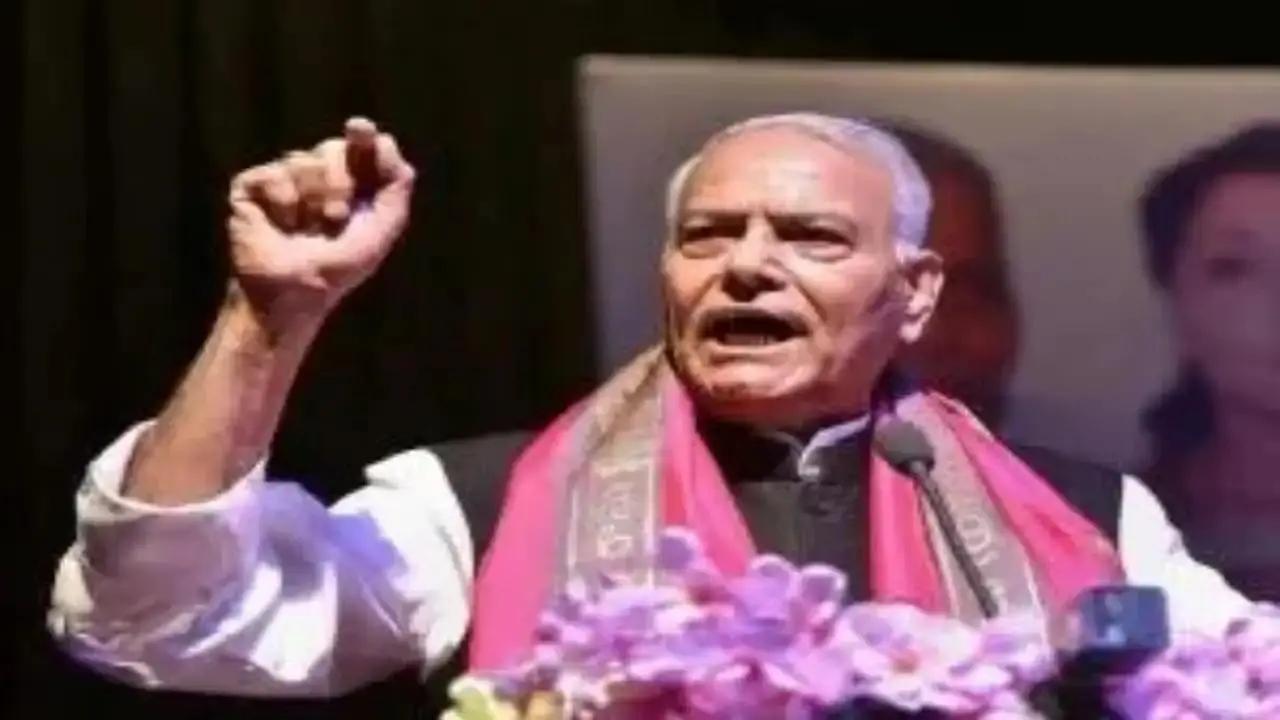 Prez Poll: Yashwant Sinha cancels Mumbai visit