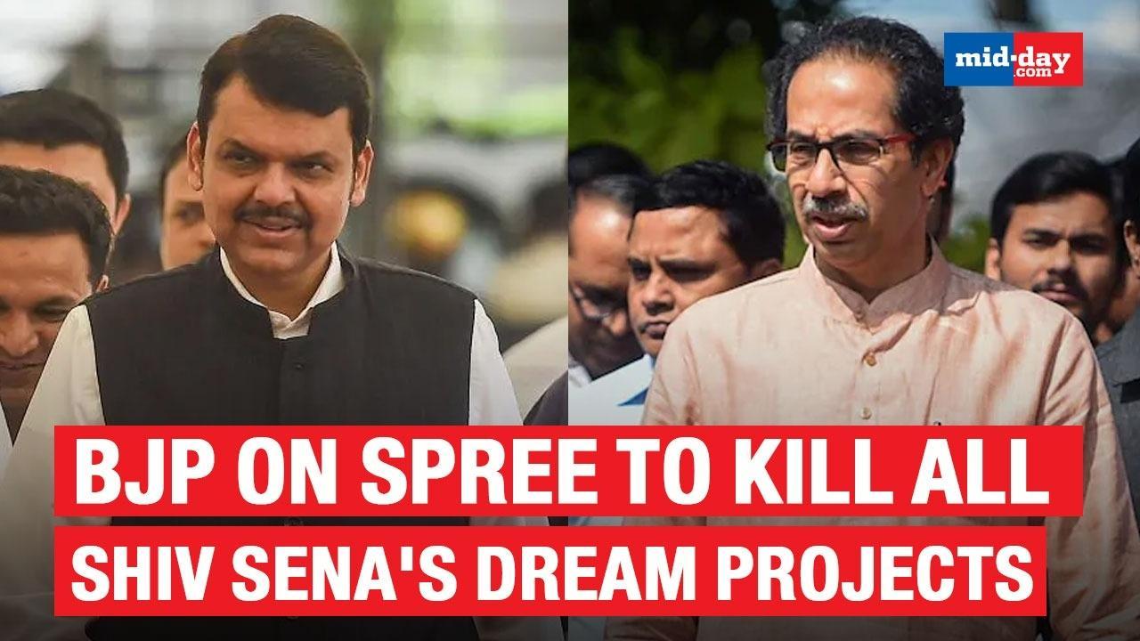Mumbai: BJP On Spree To Kill All Shiv Sena's Dream Projects
